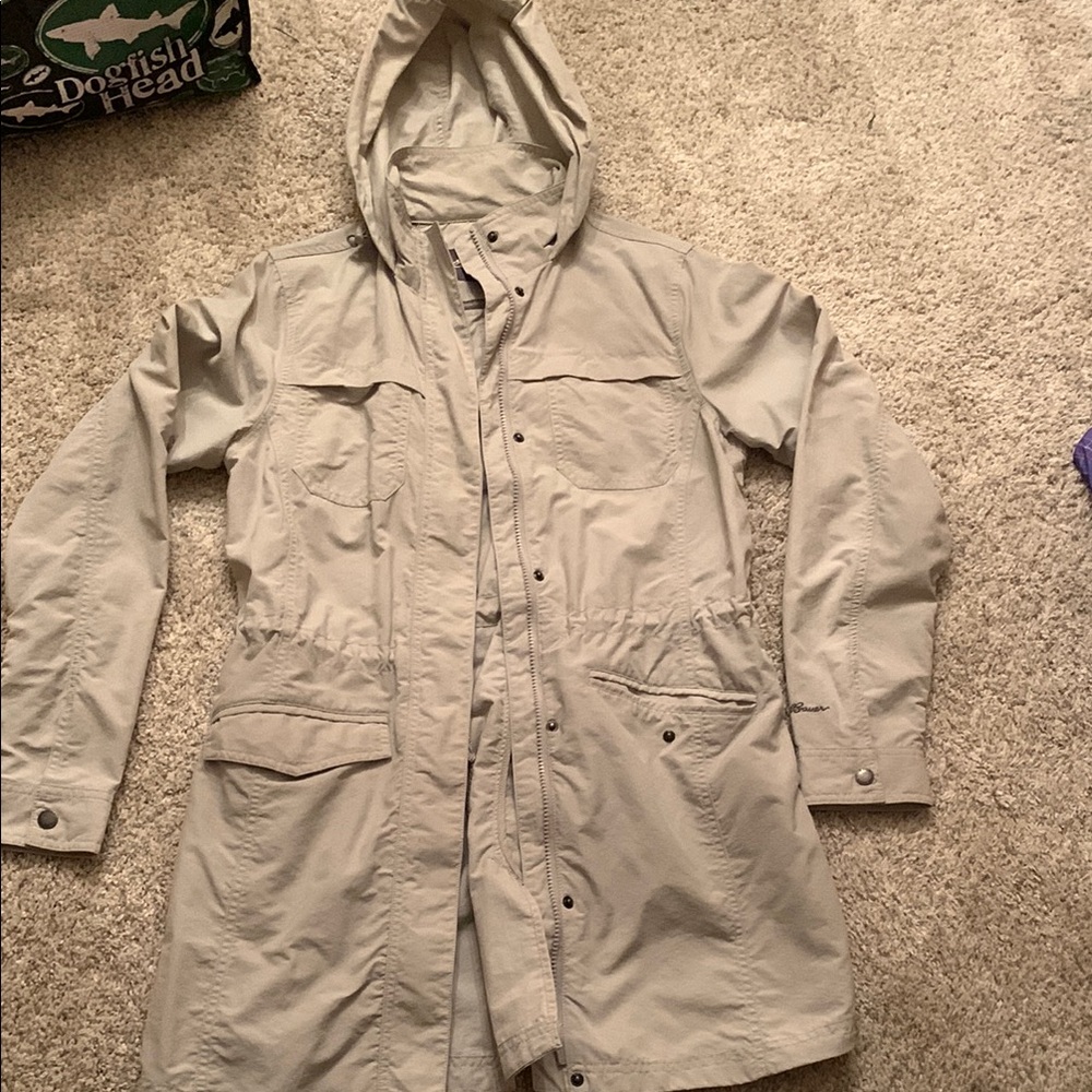 Women's Beige Eddie Bauer Jacket
